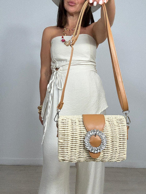 BOLSO HEBILLA DIAMOND RECTANGULAR