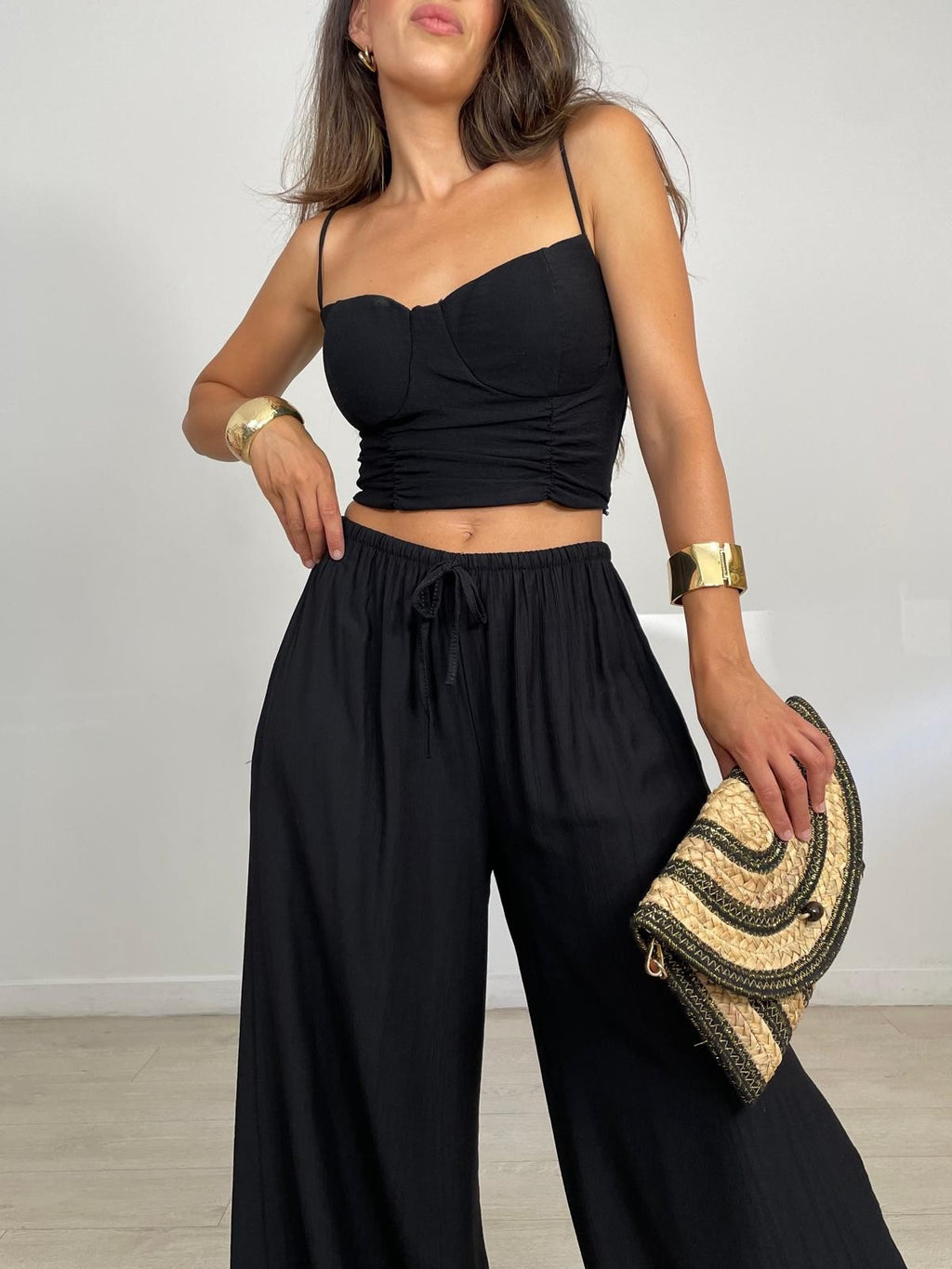 TOP CASCOS + FRUNCIDOS