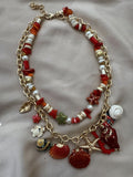 PACK 2 COLLARES CONCHITAS RED