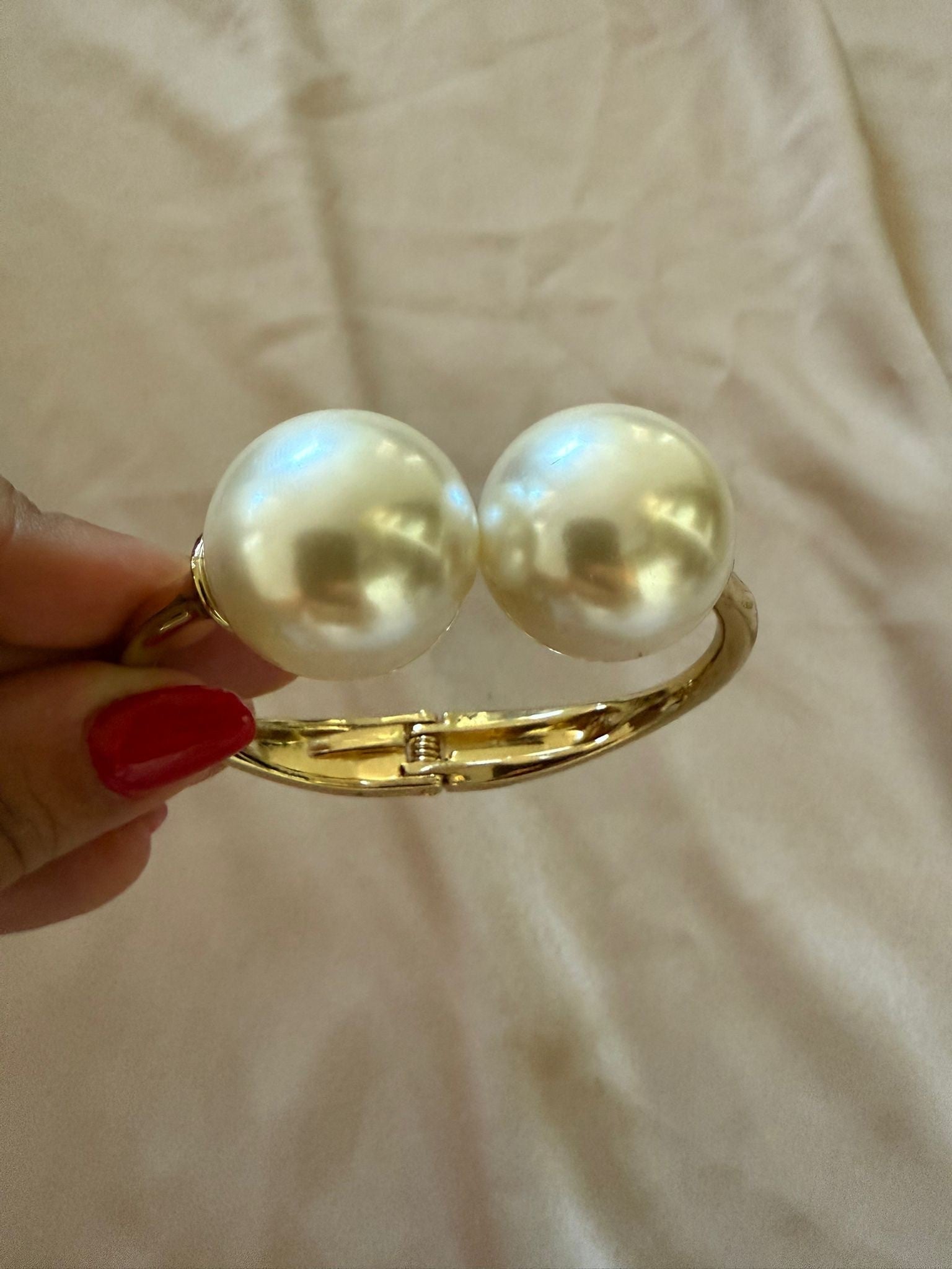 PULSERA GOLDEN PERLAS