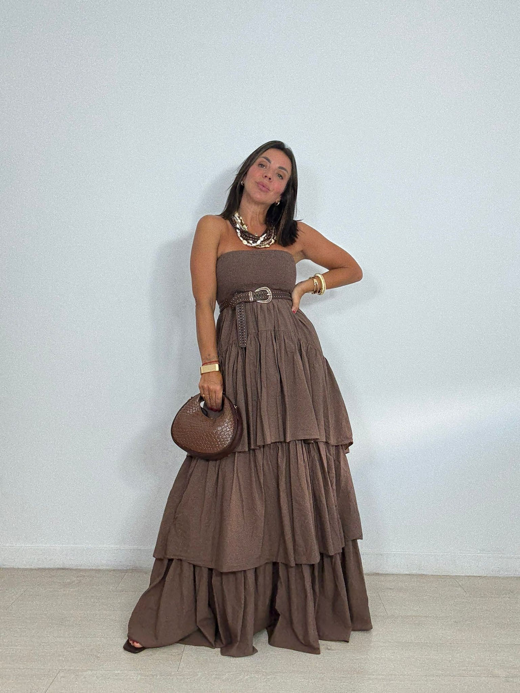CINTURÓN FINO TACHITAS HERRADURA