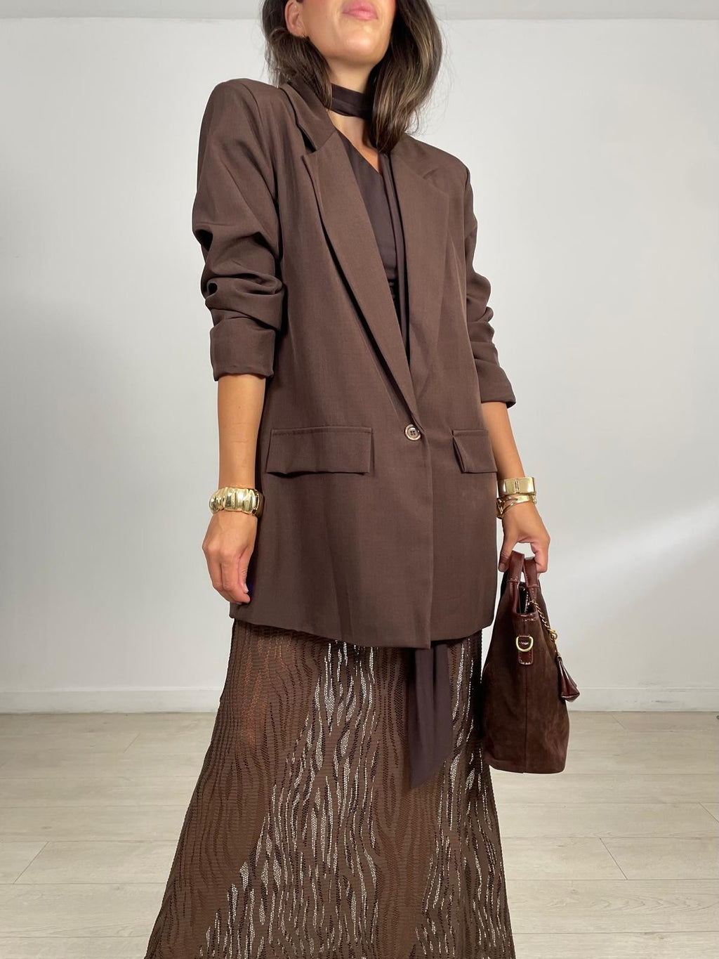 MAXI BLAZER UN BOTÓN