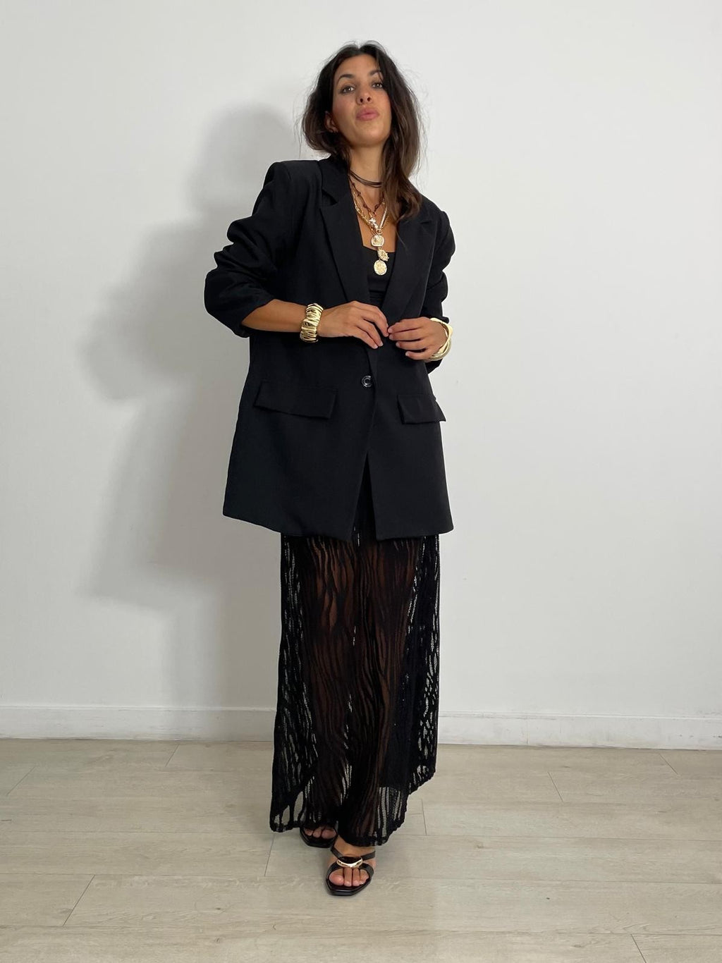 MAXI BLAZER UN BOTÓN