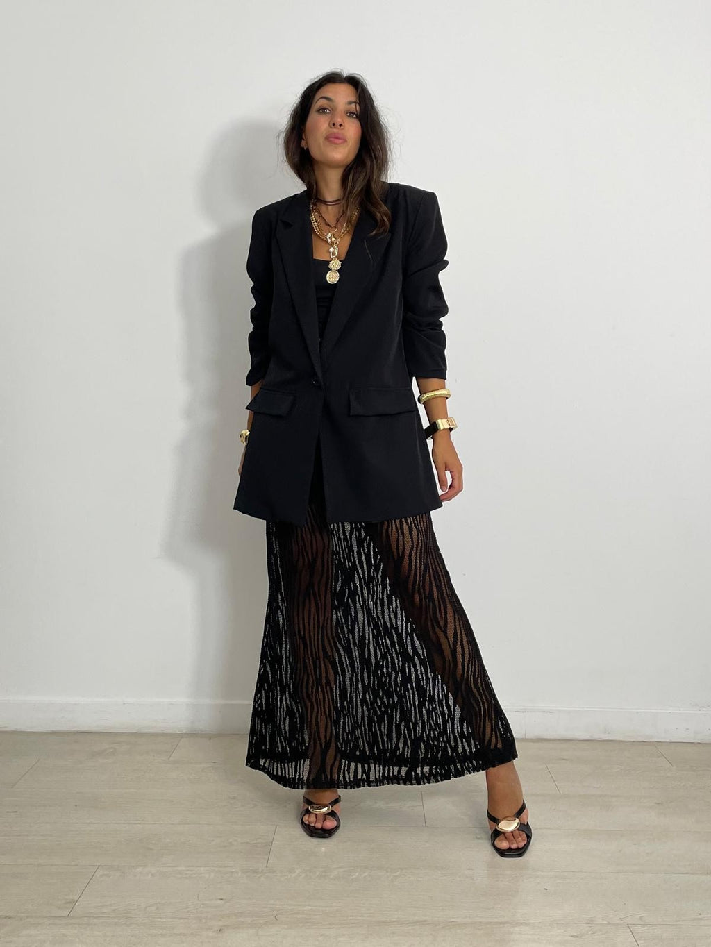 MAXI BLAZER UN BOTÓN