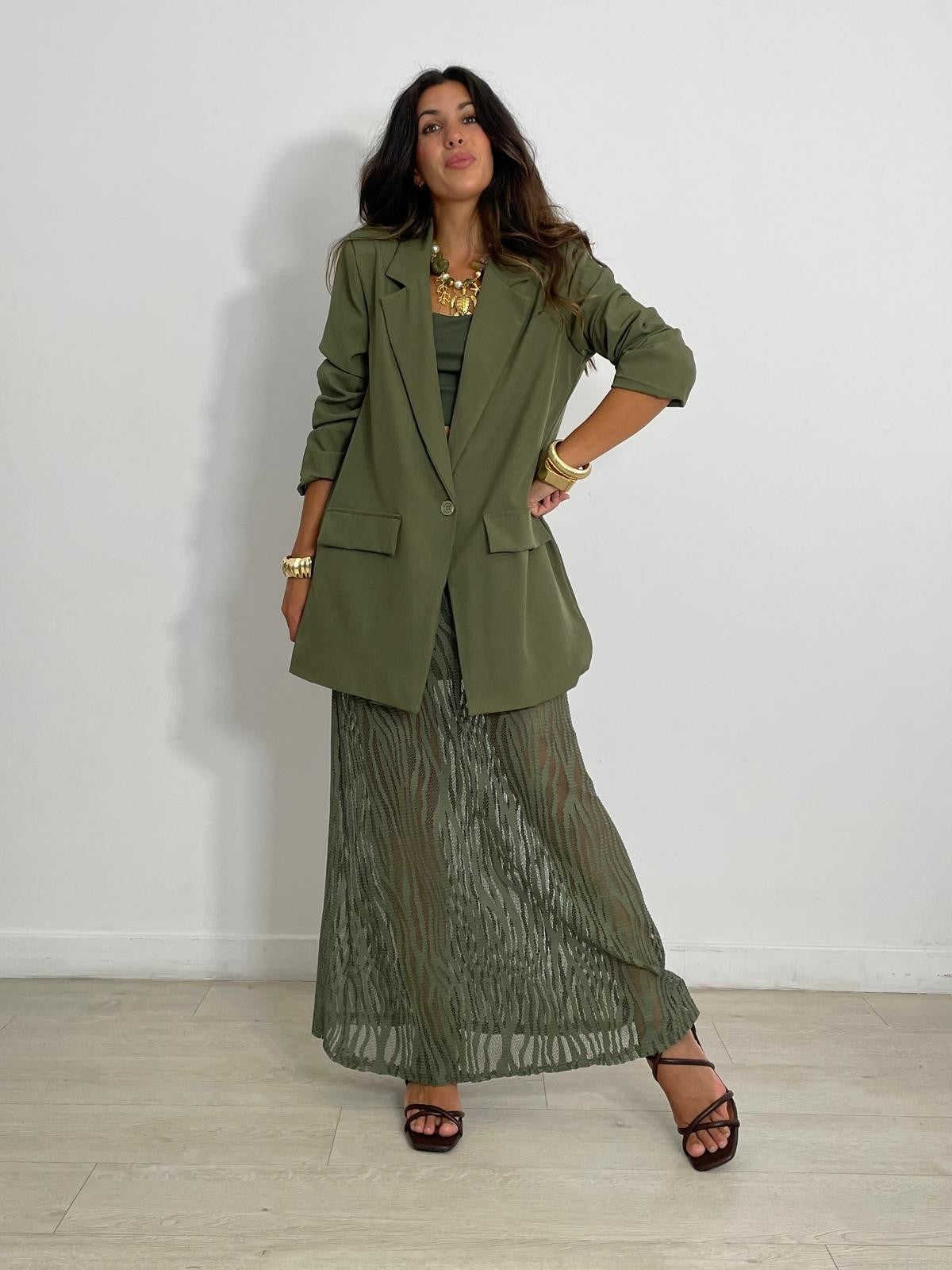 MAXI BLAZER UN BOTÓN