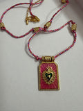 COLLAR PINK HEART