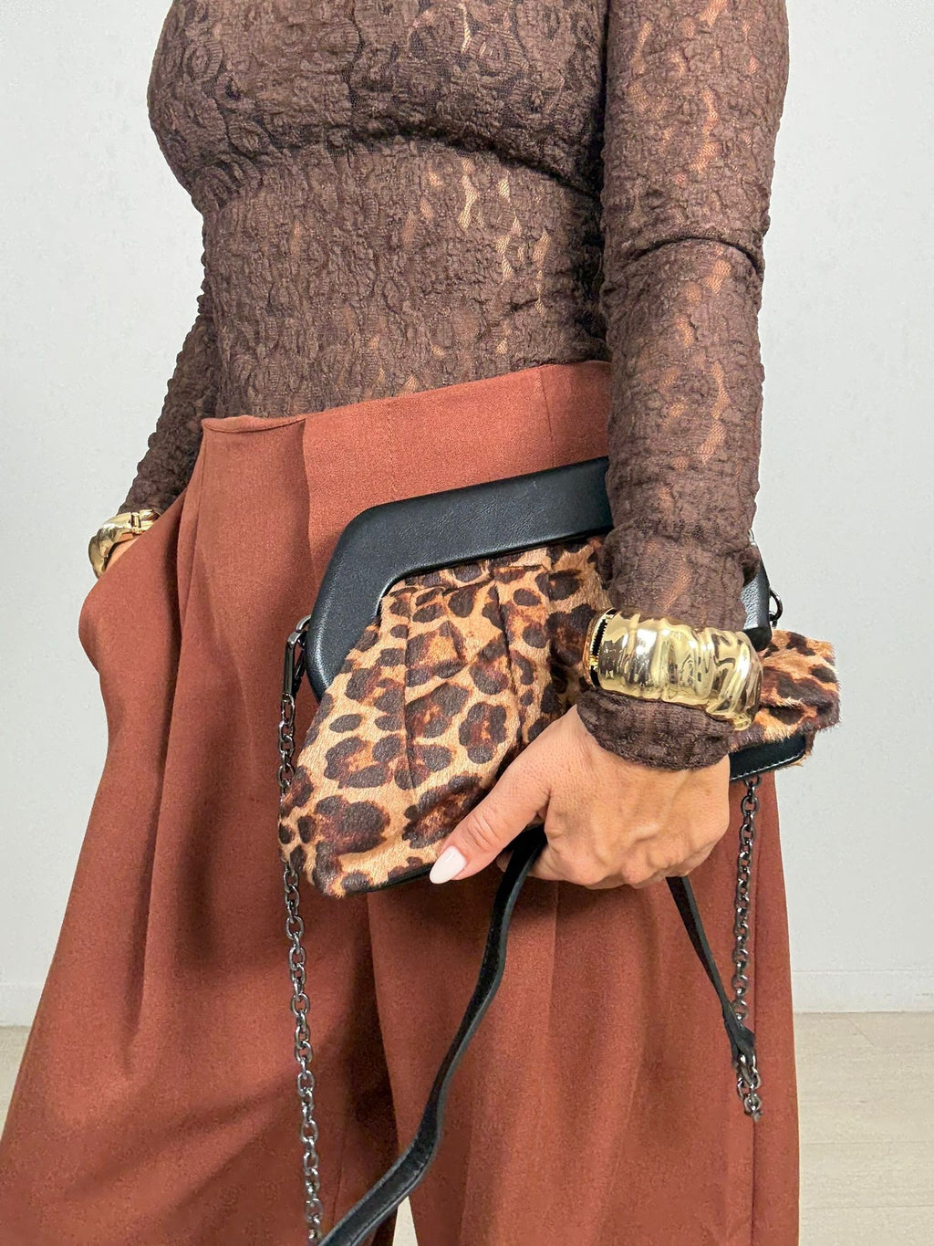 BOLSO LEOPARDO PURSE