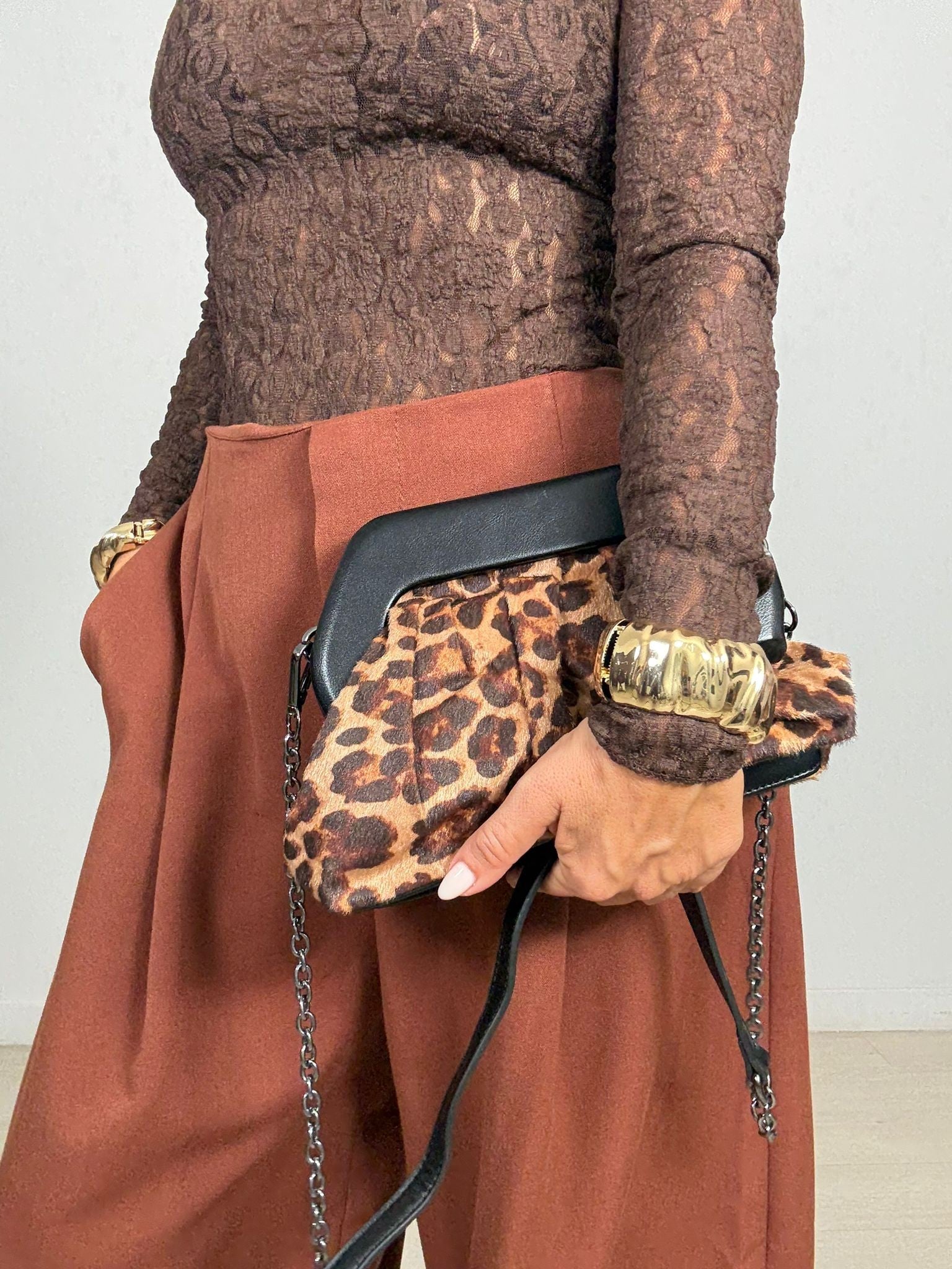 BOLSO LEOPARDO PURSE