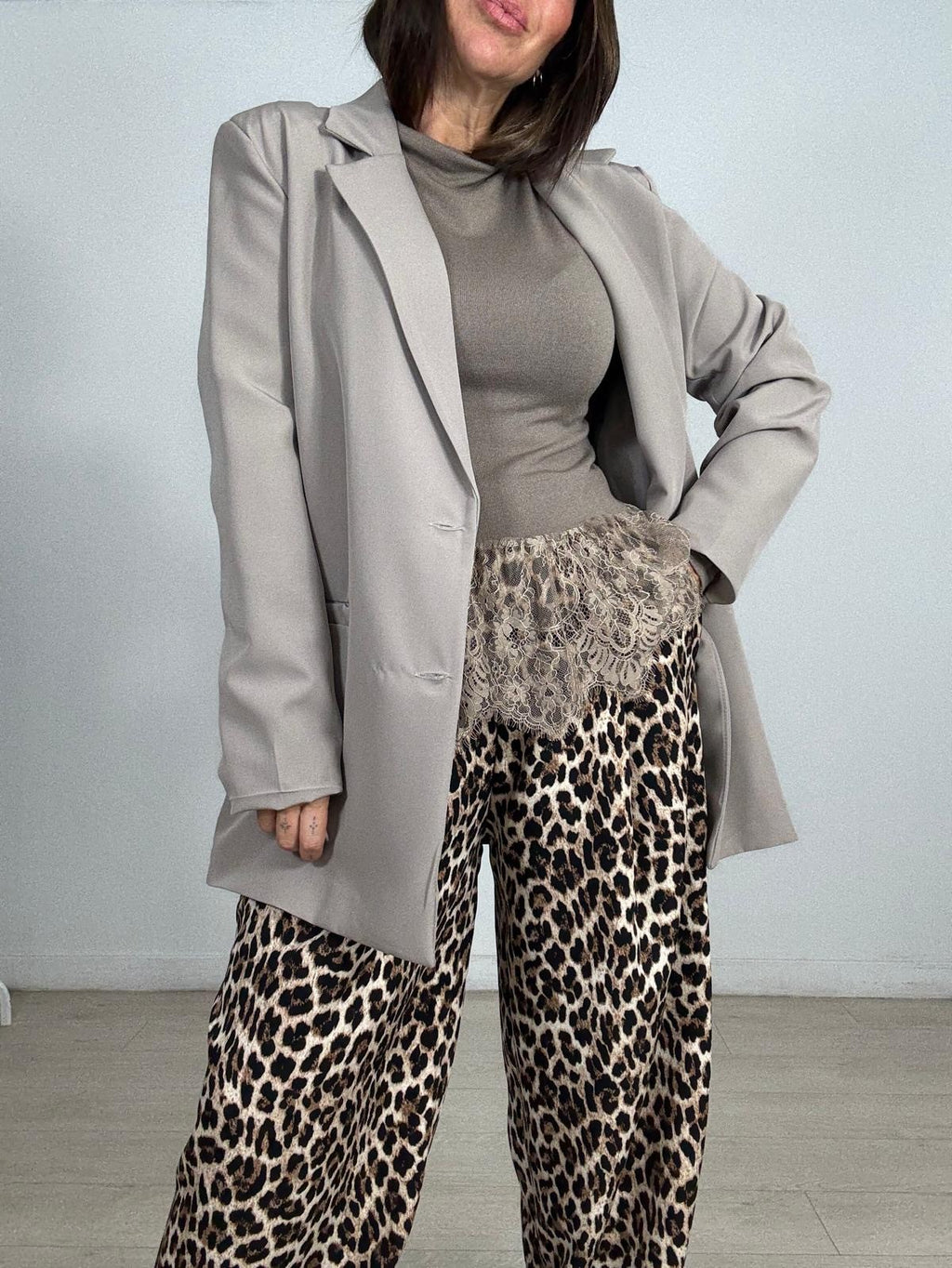 MAXI BLAZER 2 BOTONES