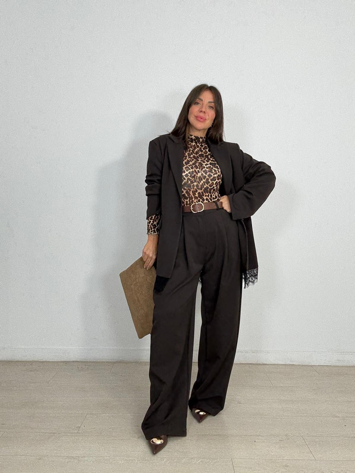 MAXI BLAZER BAJO ENCAJE