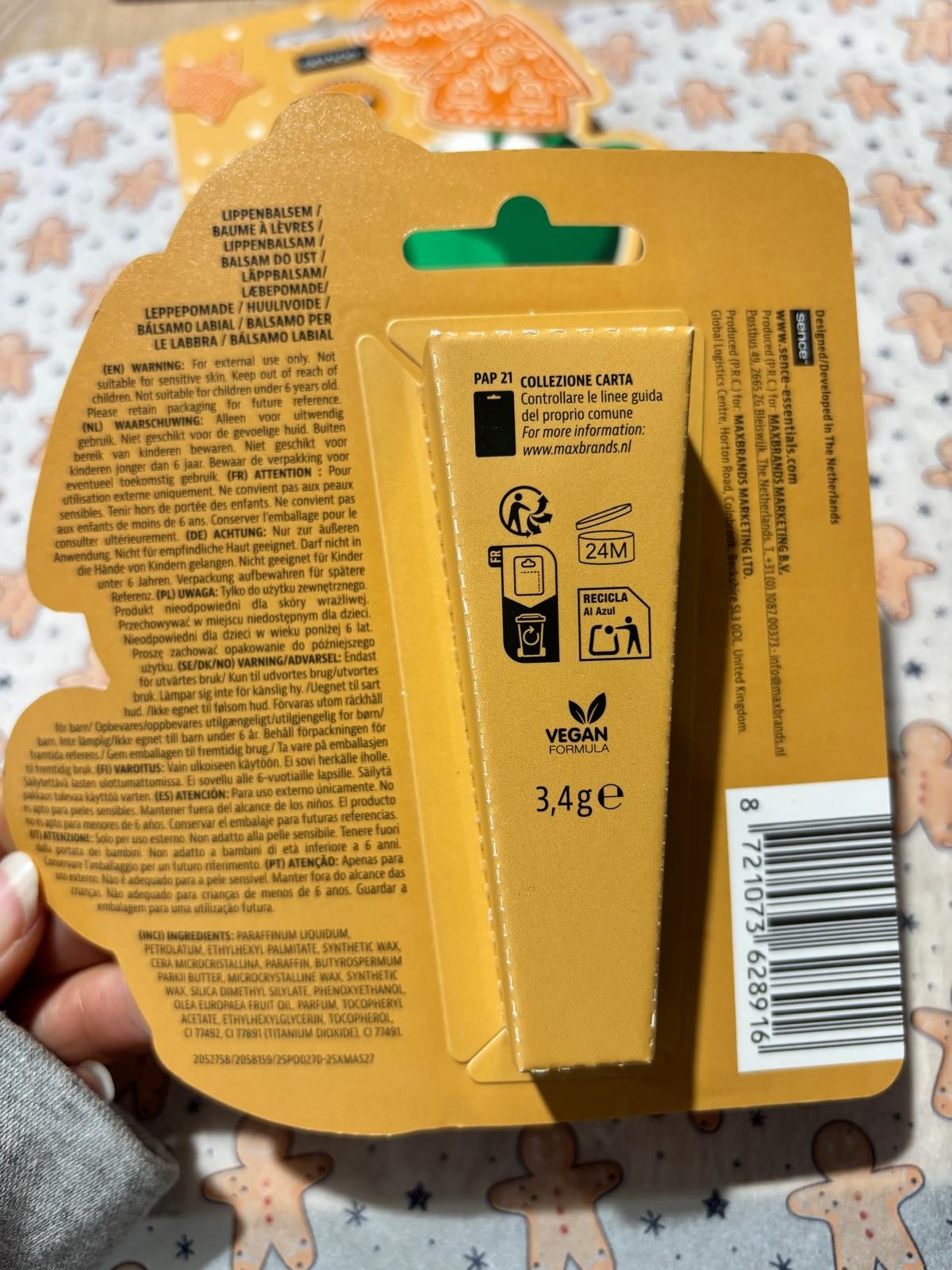 LIPS BALM COOKIE VEGANO
