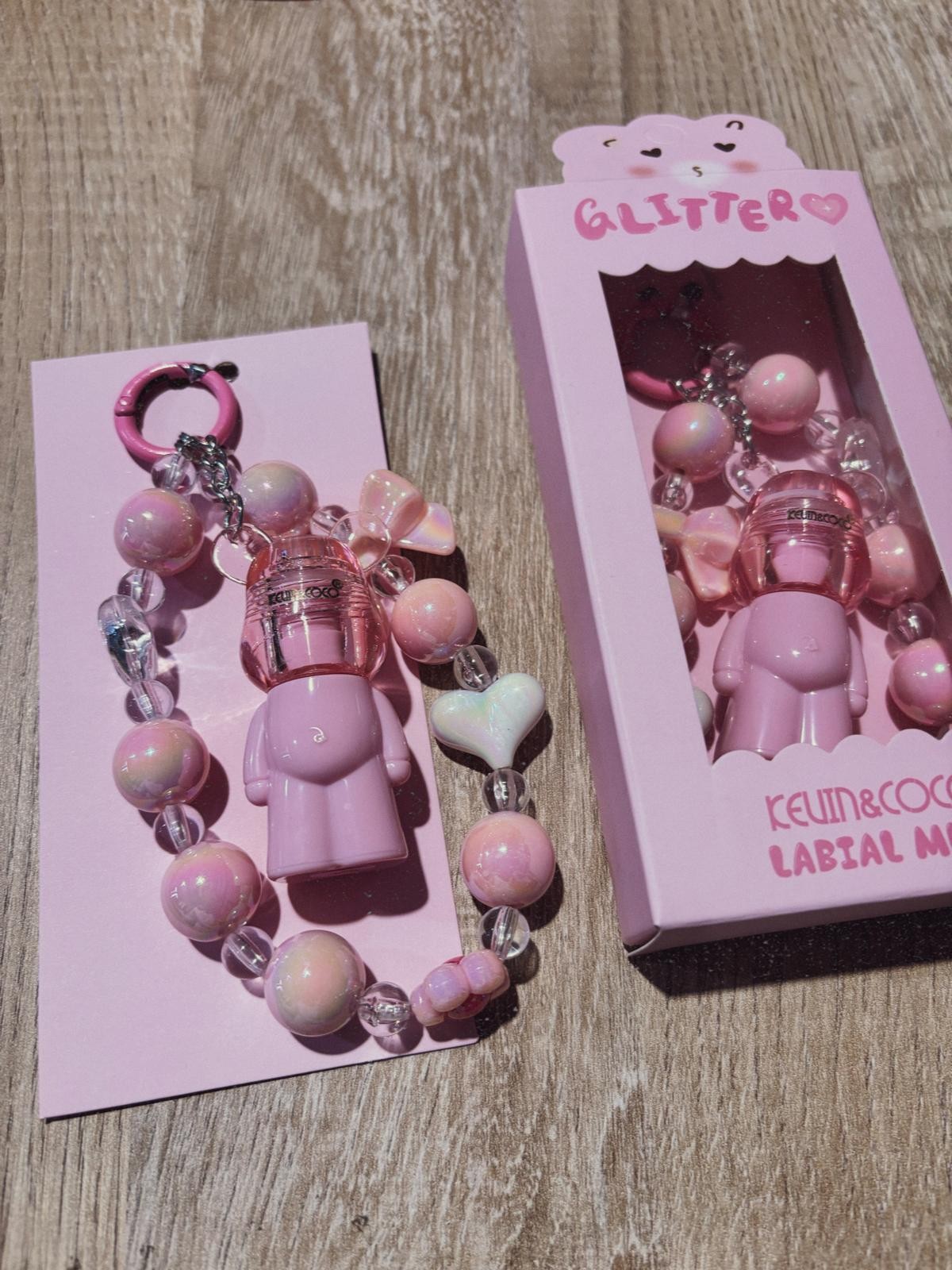LLAVERO PINTALABIOS GLITTER
