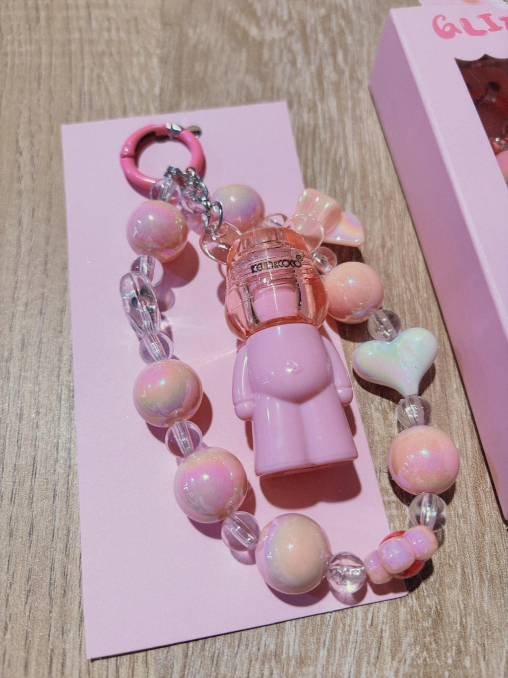 LLAVERO PINTALABIOS GLITTER