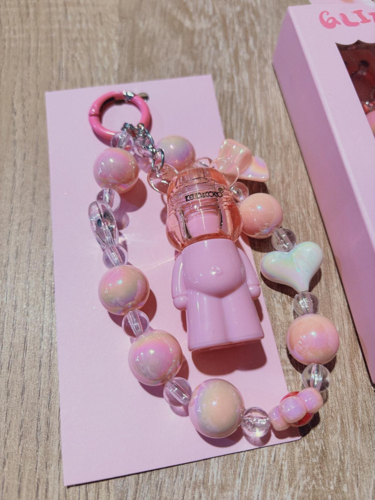 LLAVERO PINTALABIOS GLITTER