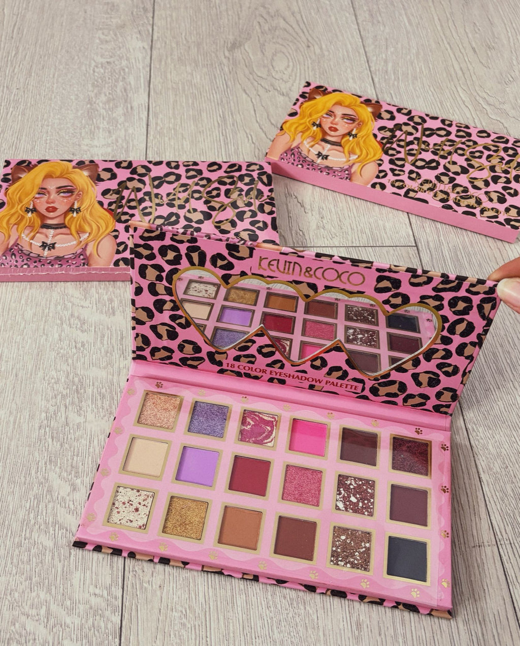 PALETA SOMBRAS WILD 18 COLORES