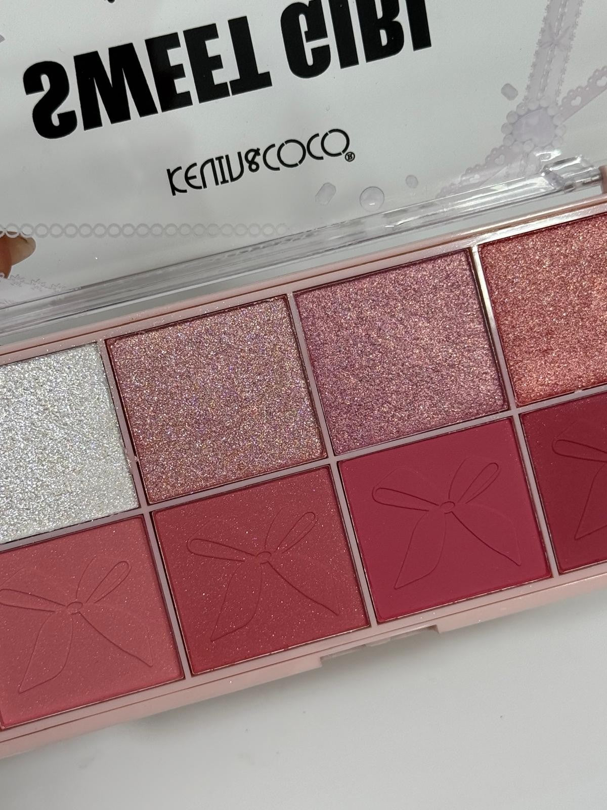 PALETA COLORETES Y SOMBRAS DE OJOS