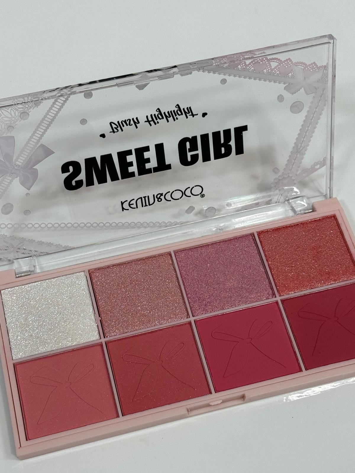 PALETA COLORETES Y SOMBRAS DE OJOS