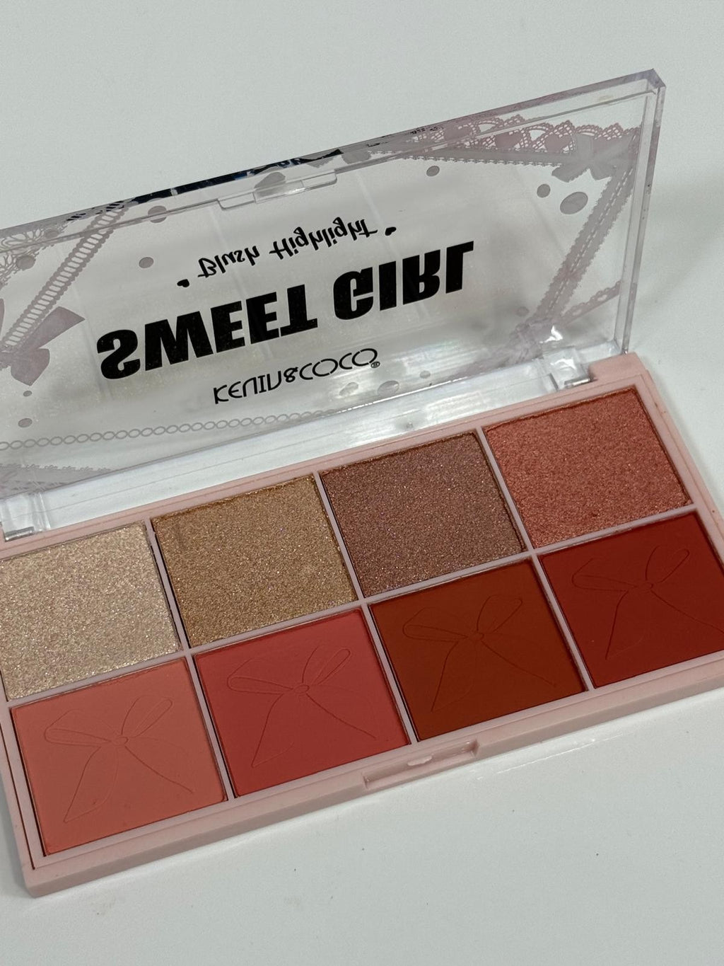 PALETA COLORETES Y SOMBRAS DE OJOS
