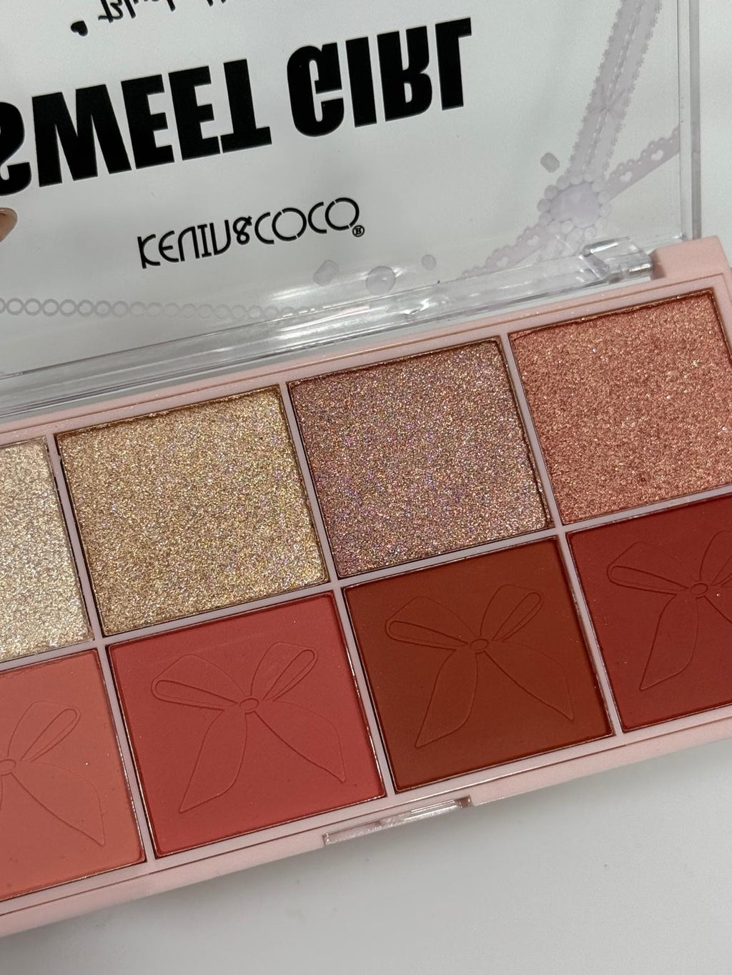 PALETA COLORETES Y SOMBRAS DE OJOS