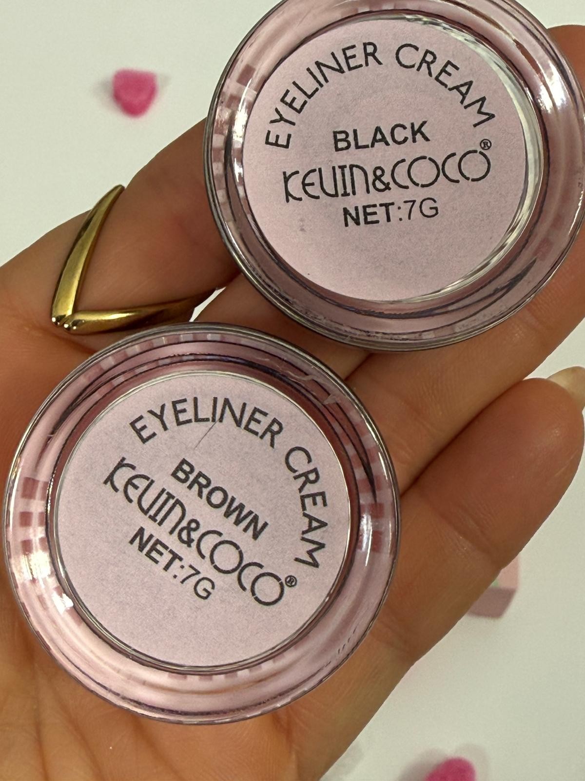 EYELINER EN CREMA 2 COLORES