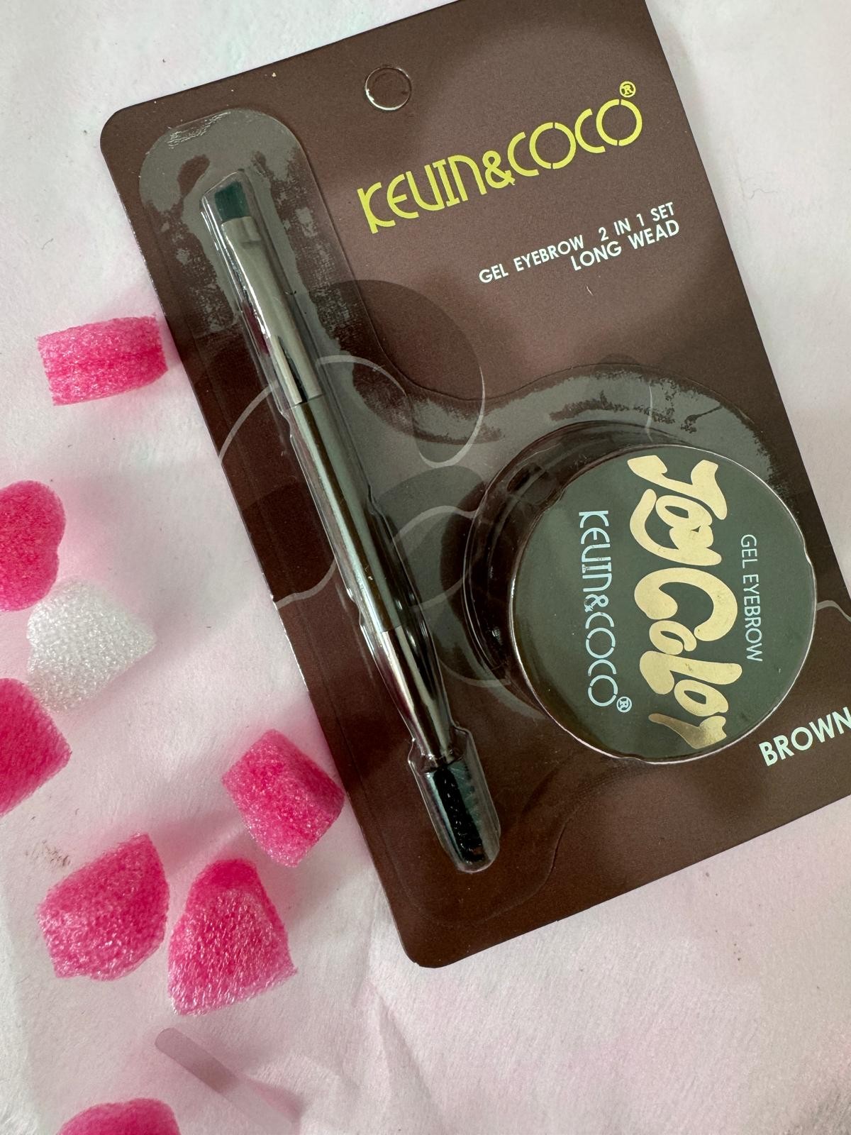 GEL EYEBROWN 2 EN 1