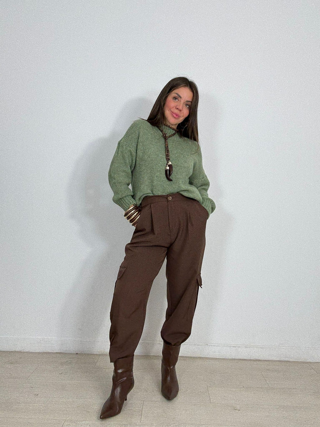 PANTALÓN CARGO BOLSILLOS LATERAL