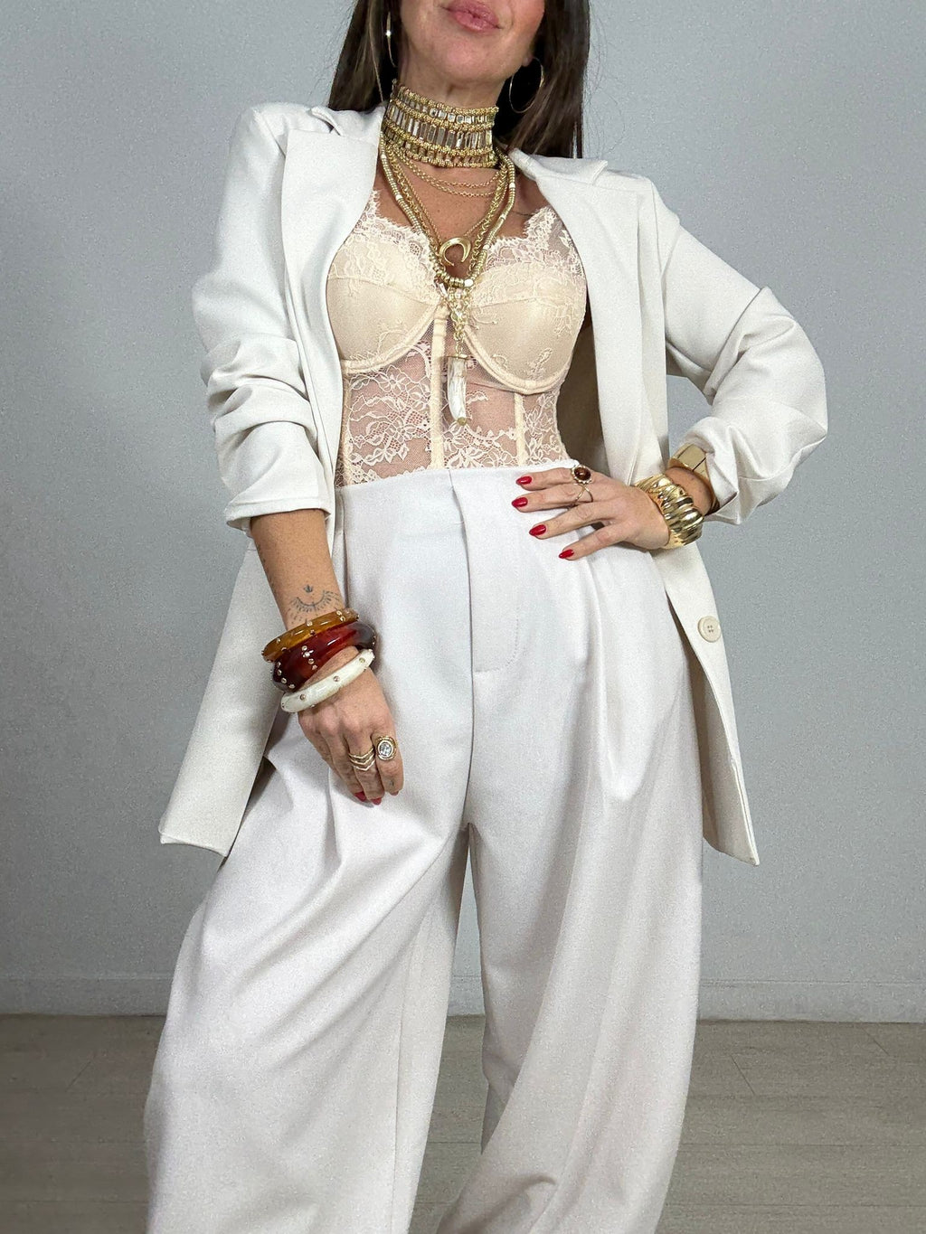 MAXI BLAZER 2 BOTONES