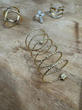 ANILLO ESPIRAL 2 BRILLANTES
