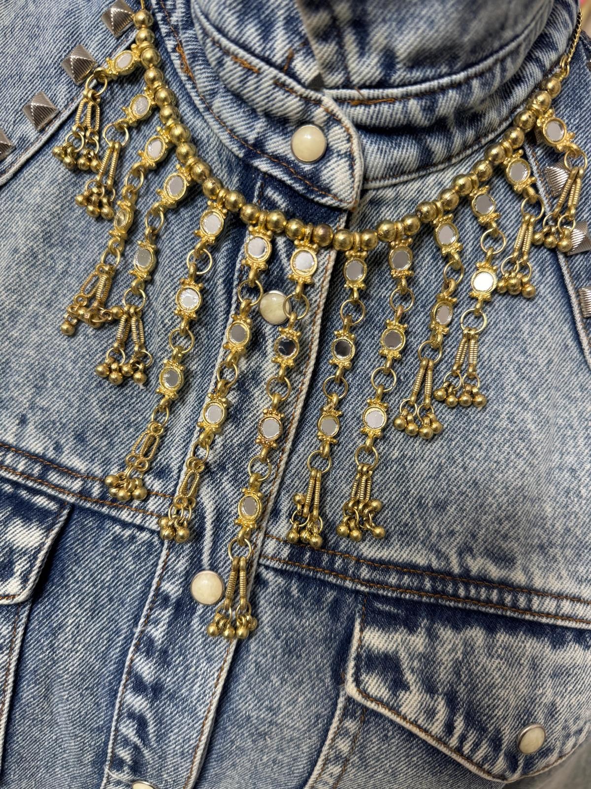 COLLAR BOLITAS + BRILOS