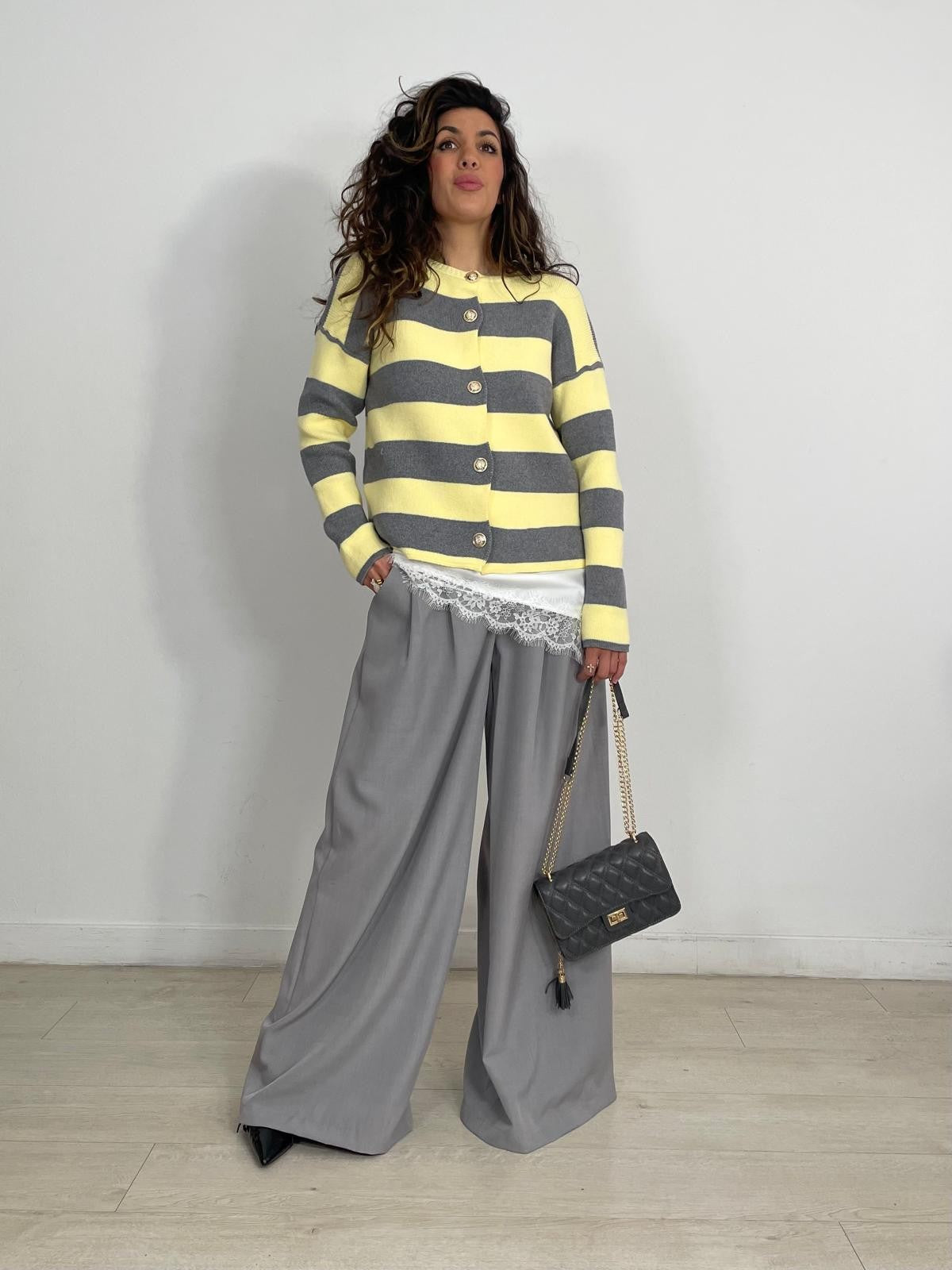 PANTALÓN ANCHO HEBILLA