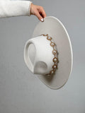 SOMBRERO CADENITA PERLAS