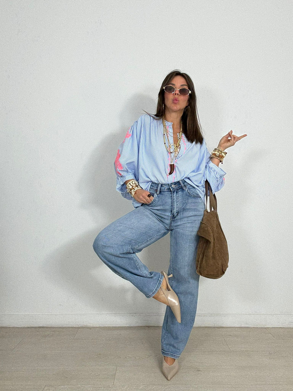 JEANS BALLOON BOLSILLOS