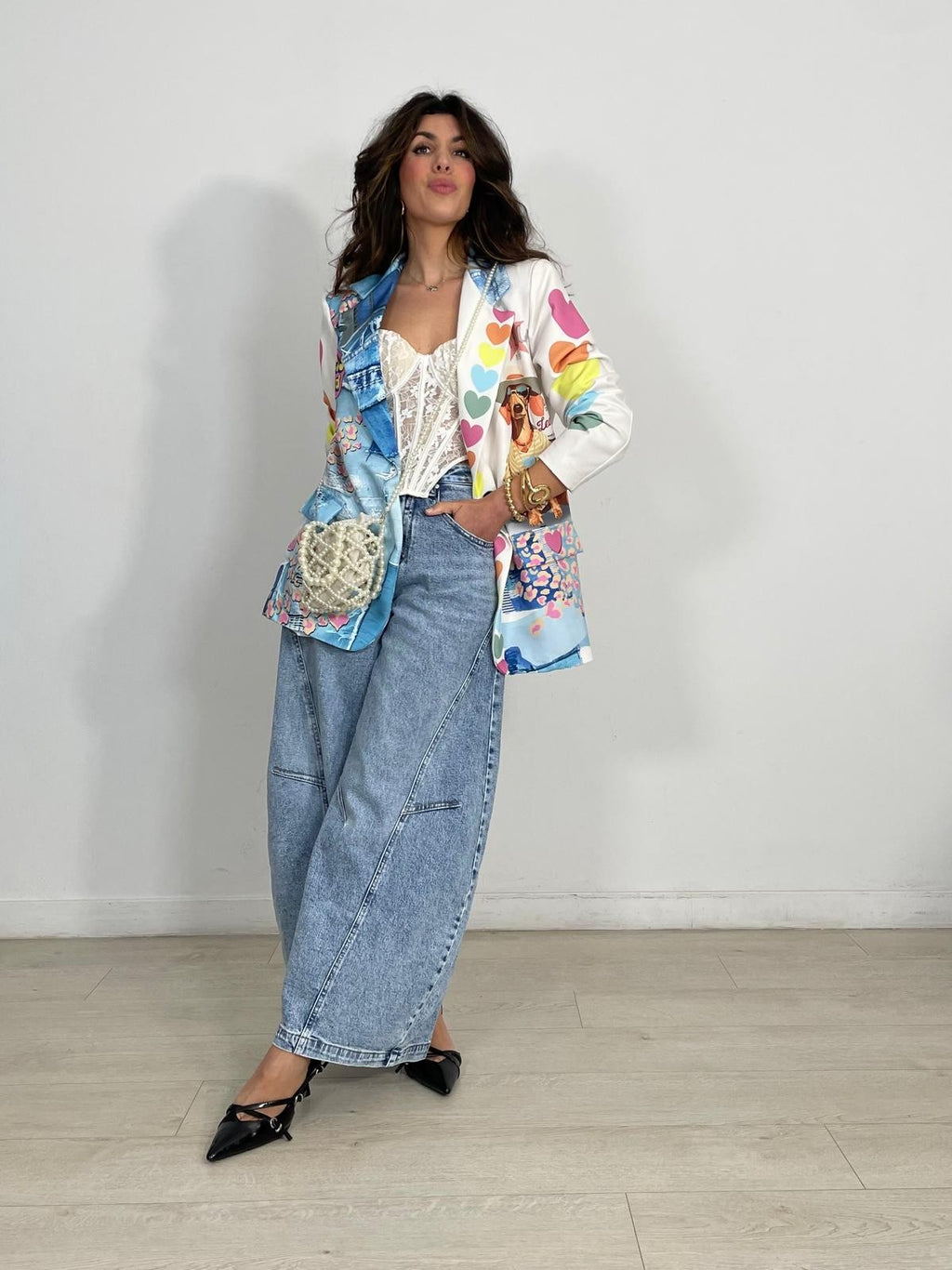 MAXI BLAZER LIFE IS GOOD