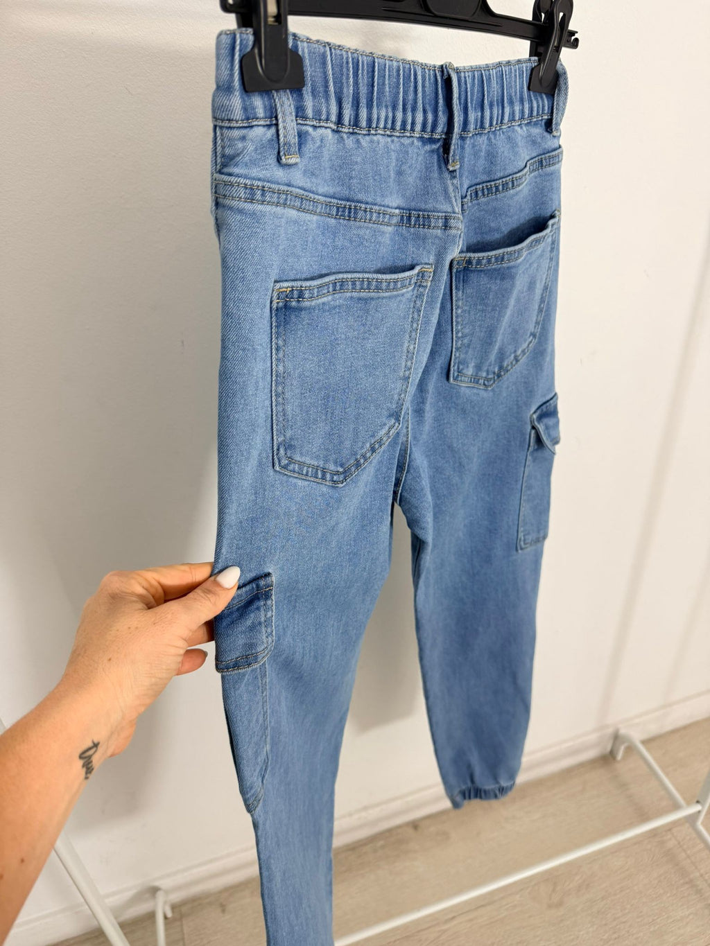 JEANS CARGO ELASTICOS