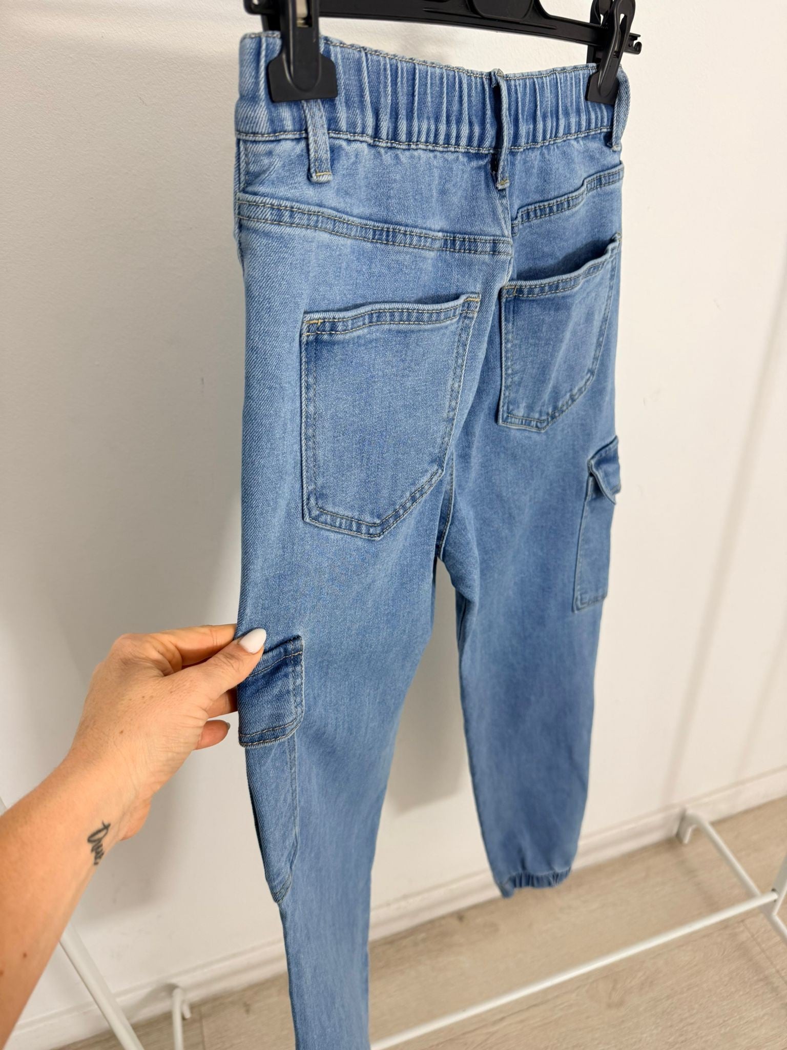 JEANS CARGO ELASTICOS