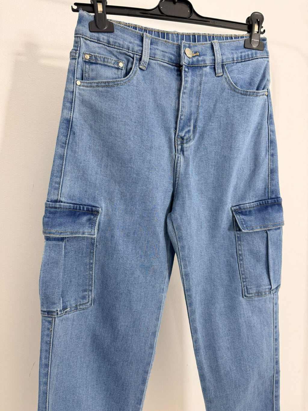 JEANS CARGO ELASTICOS