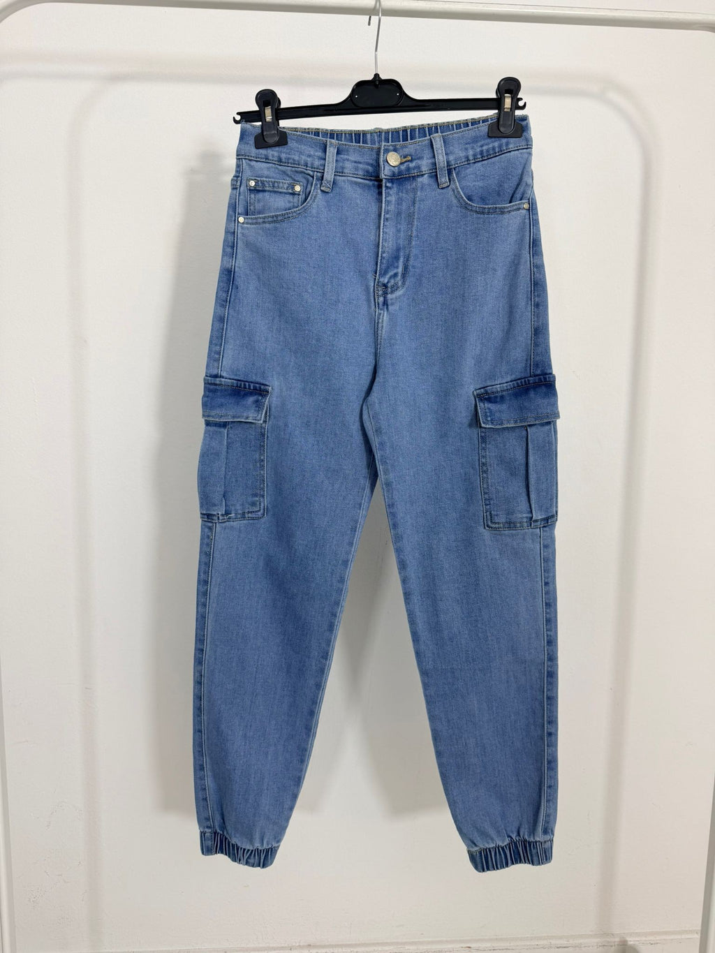 JEANS CARGO ELASTICOS