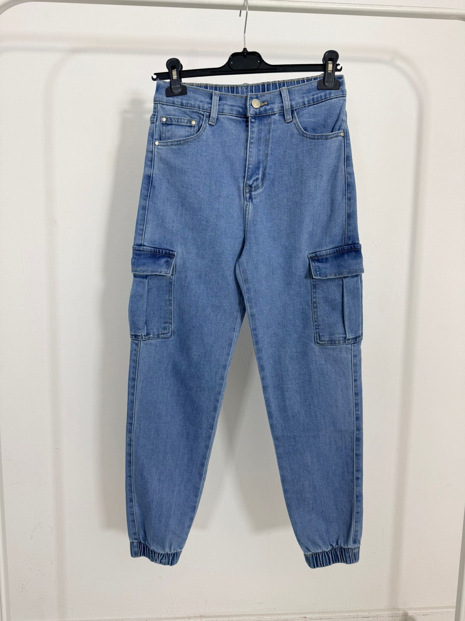 JEANS CARGO ELASTICOS