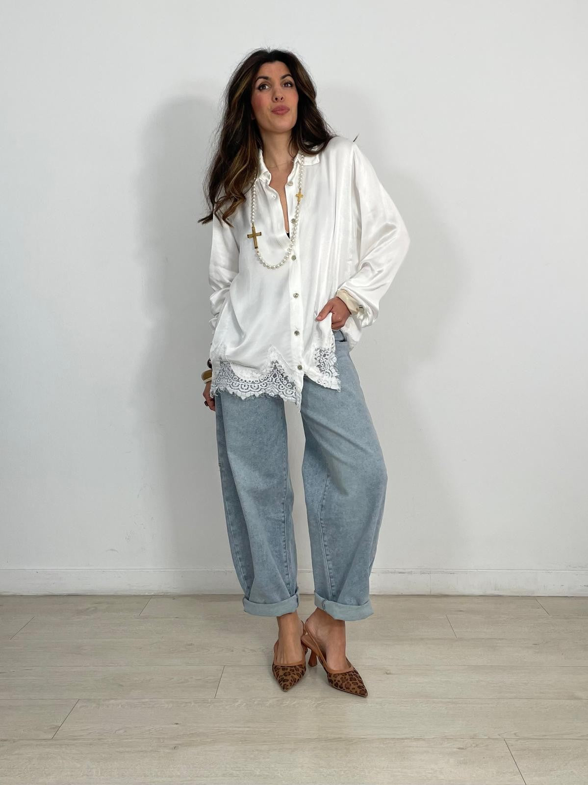 JEANS DOBLE BOLSILLO TRASERO