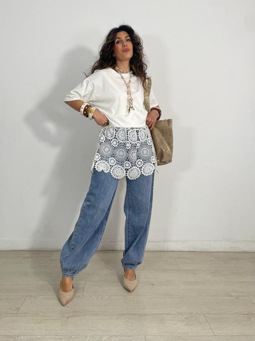 BAJO CAMISA CROCHET  SUNNY