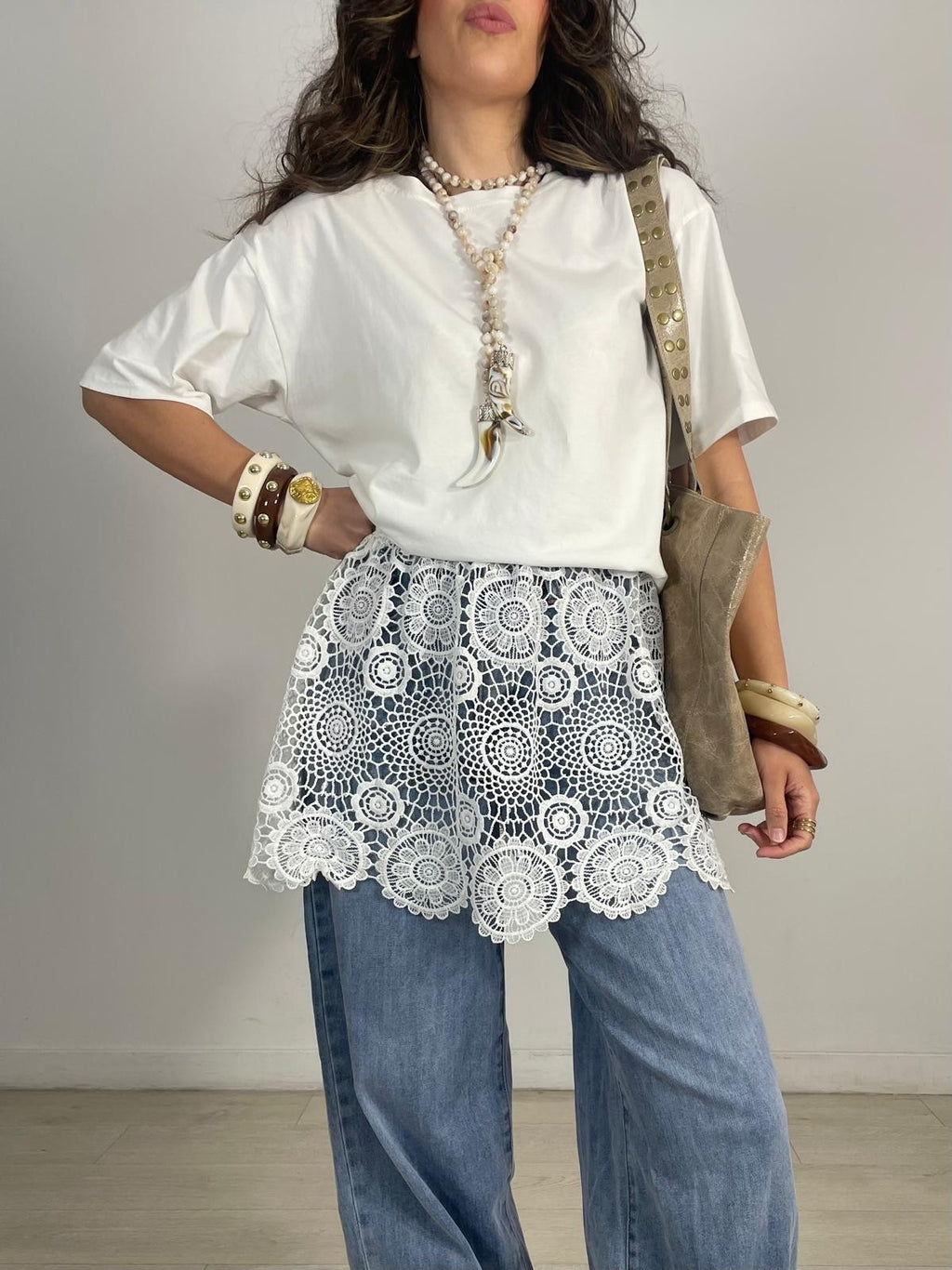 BAJO CAMISA CROCHET  SUNNY