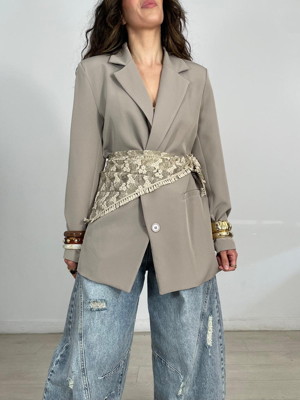 MAXI BLAZER 2 BOTONES