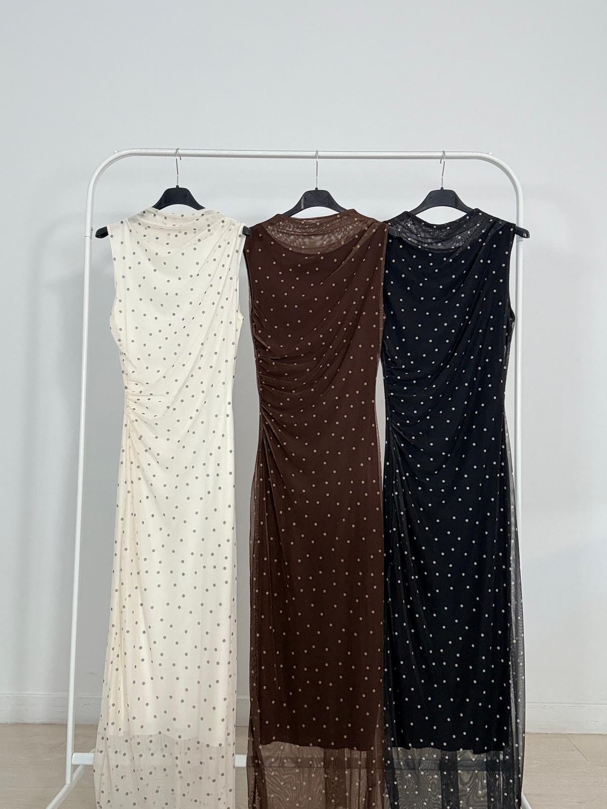 VESTIDO TULL LUNARITOS