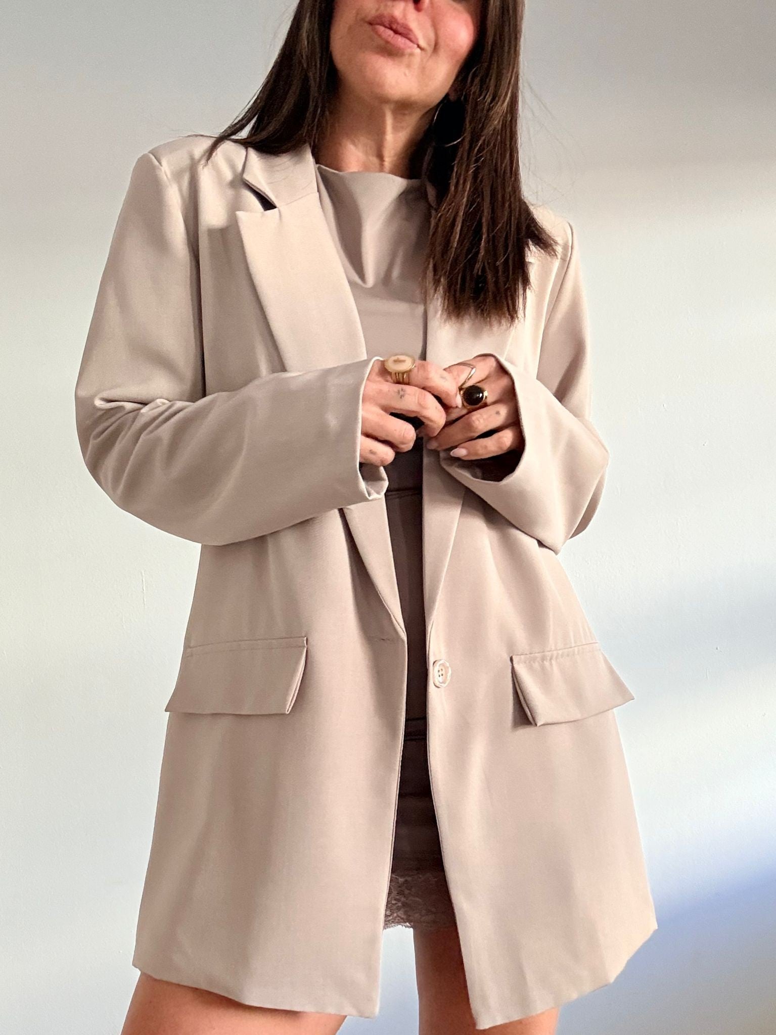 MAXI BLAZER UN BOTÓN