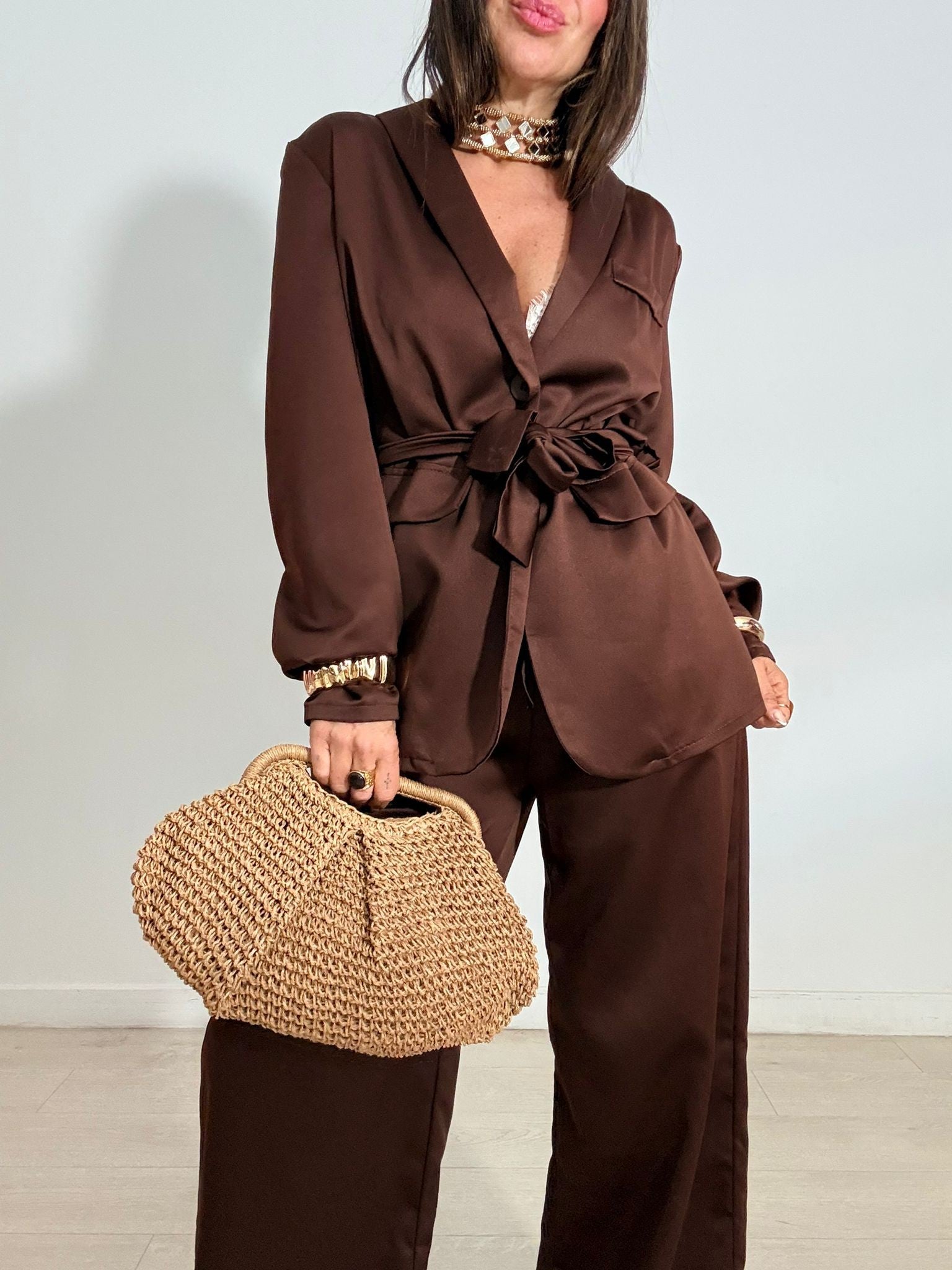 CONJUNTO 2 PIEZAS SATEN