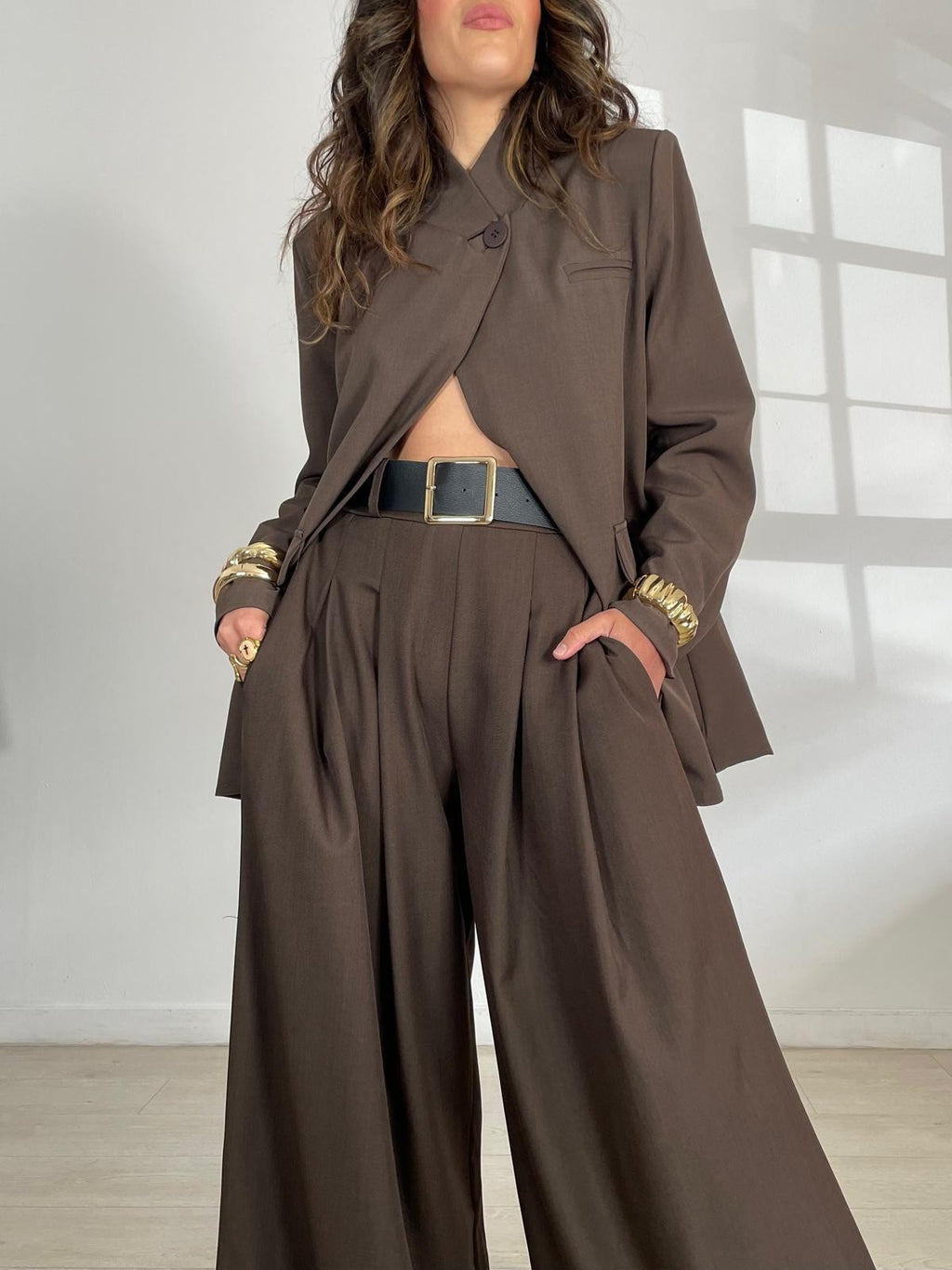 PANTALON ANCHO + CINTURON