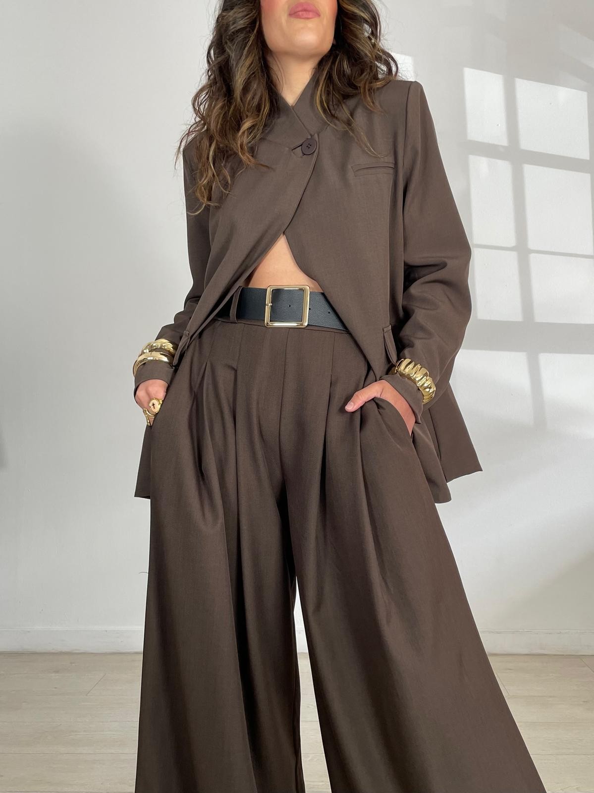 PANTALON ANCHO + CINTURON