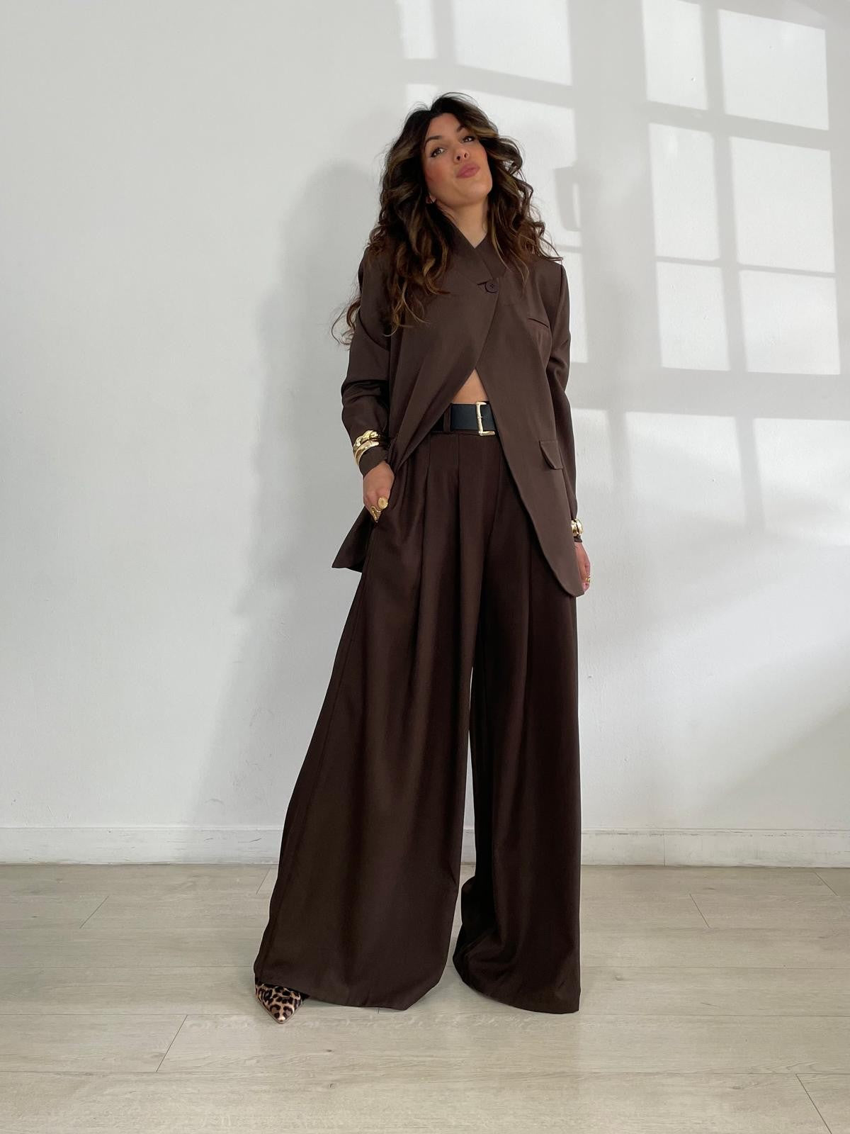 PANTALON ANCHO + CINTURON
