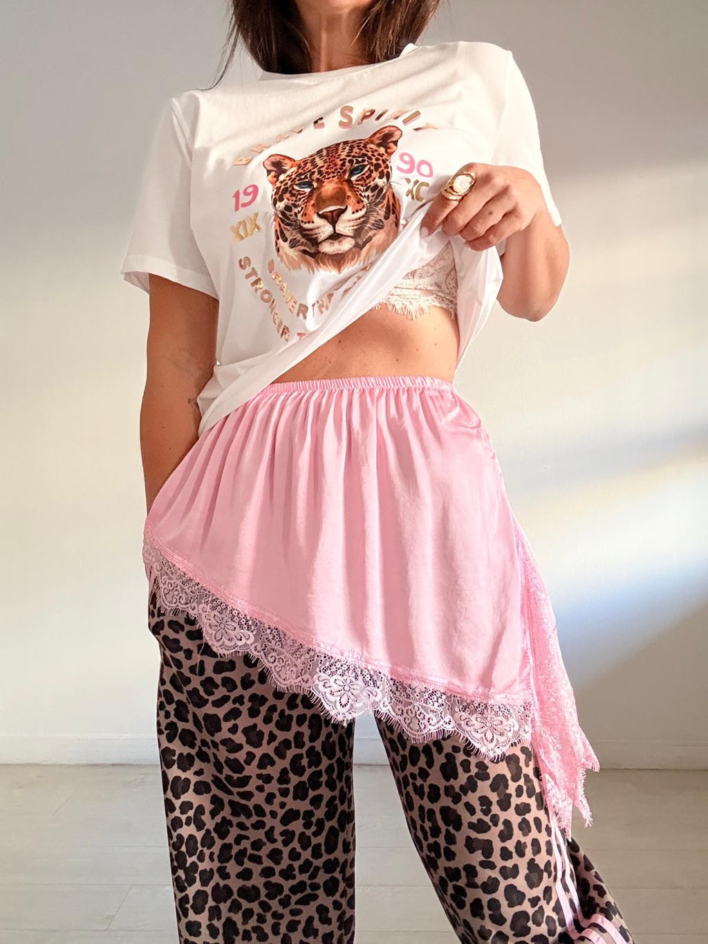 BAJO CAMISA SATINADO