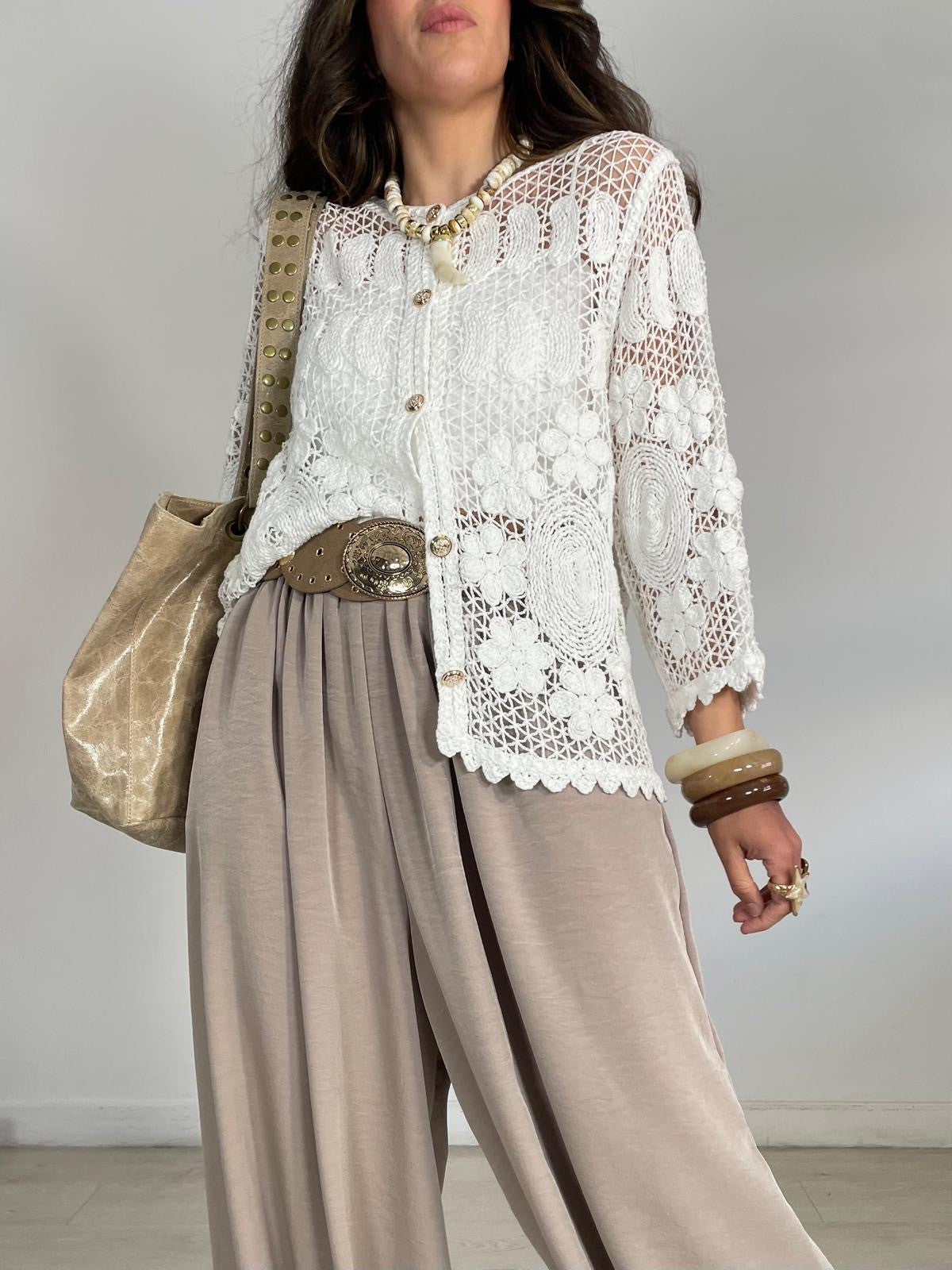 CHAQUETA CROCHET  CARACAS